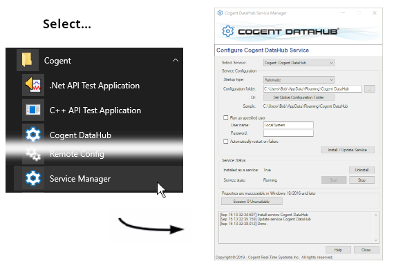 4.9. Service Manager