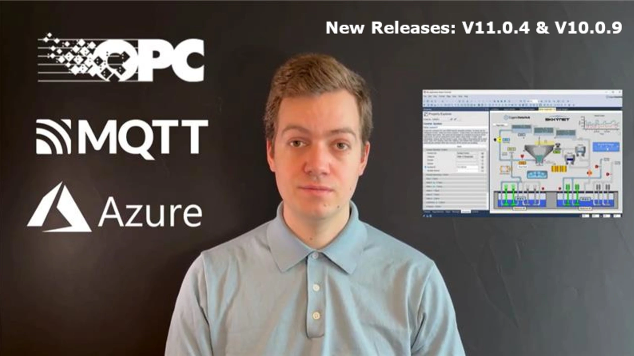 Cogent DataHub version 11.04 and version 10.09